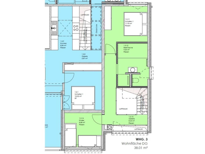 Floor plan 5, Holiday Apartment 3 Comfortable Vacation Home, Vorpommern-Rügen