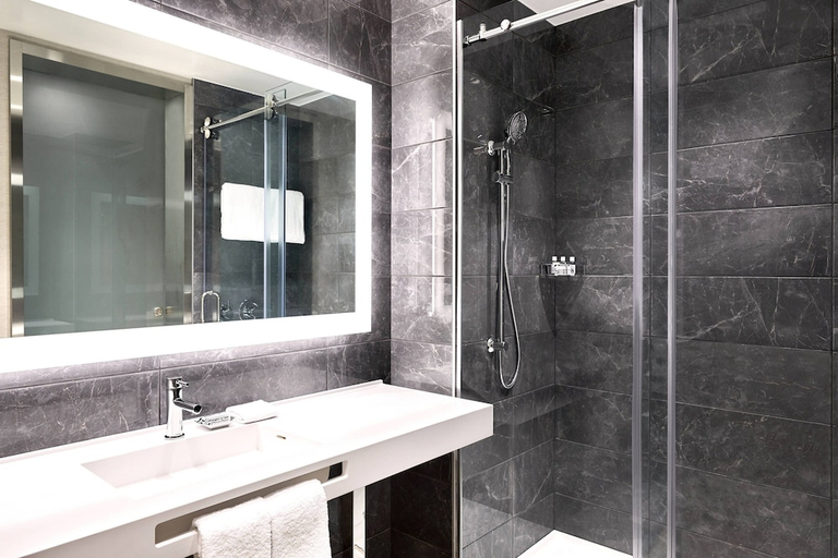 Bathroom 5, Ac Hotel By Marriott Charlotte Southpark, Mecklenburg