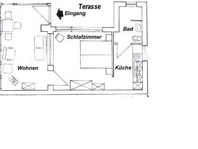 Floor plan, 5 Villa Blanck Bungalow, Mecklenburgische Seenplatte