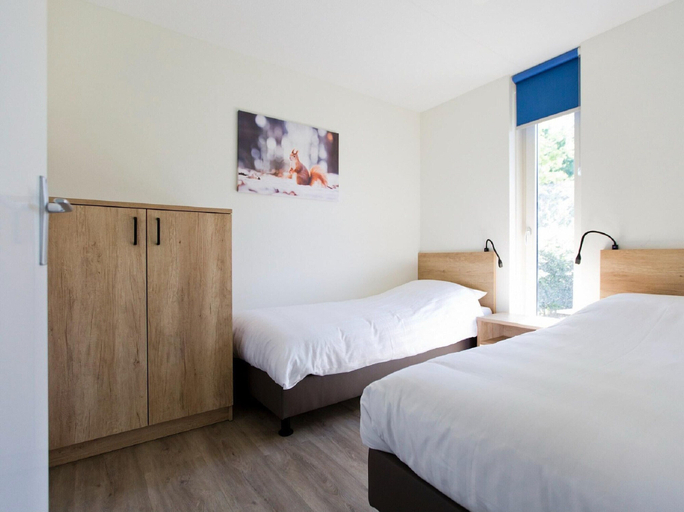 Bedroom 2, Attractive Bungalow with Covered Terrace near Veluwe, Barneveld