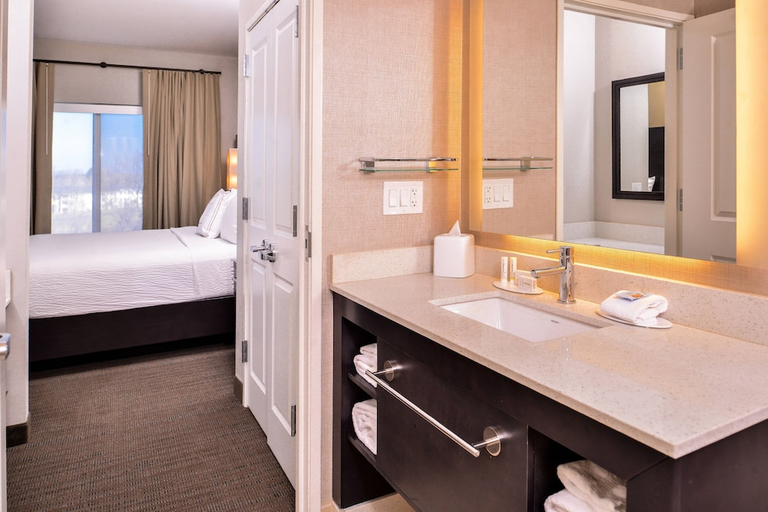 Bathroom 3, Residence Inn By Marriott Charlotte Steele Creek, Mecklenburg