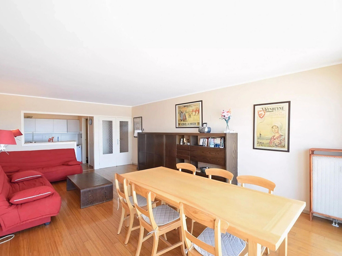 Dining 3, Apartment on Belgian Coast With Sea View, West-Vlaanderen