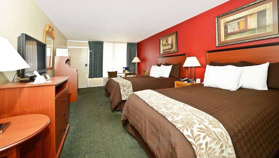 Bedroom 3, Hotel Red Rose, Alleghany