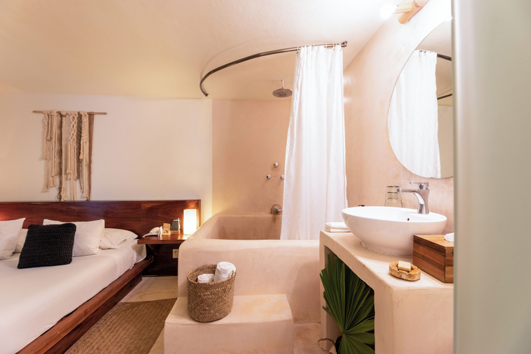 Bathroom 4, Mezzanine by La Zebra, an SLH Hotel, Cozumel