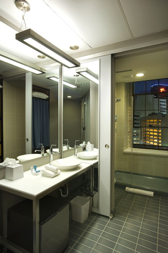 Bathroom 5, Aloft by Marriott Dallas Downtown, Dallas