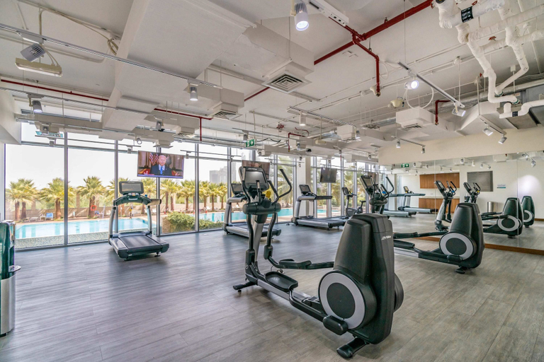 Room 4, Silkhaus Prime Burj Khalifa View Difc Gym Pool, Dubai
