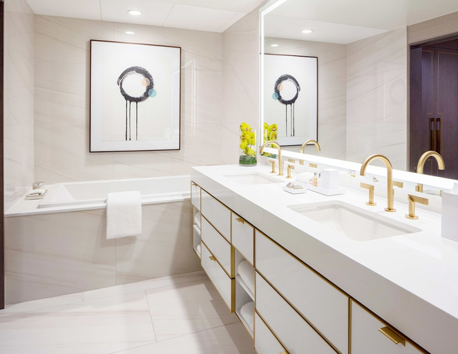 Bathroom 4, Hotel Crescent Court, Dallas