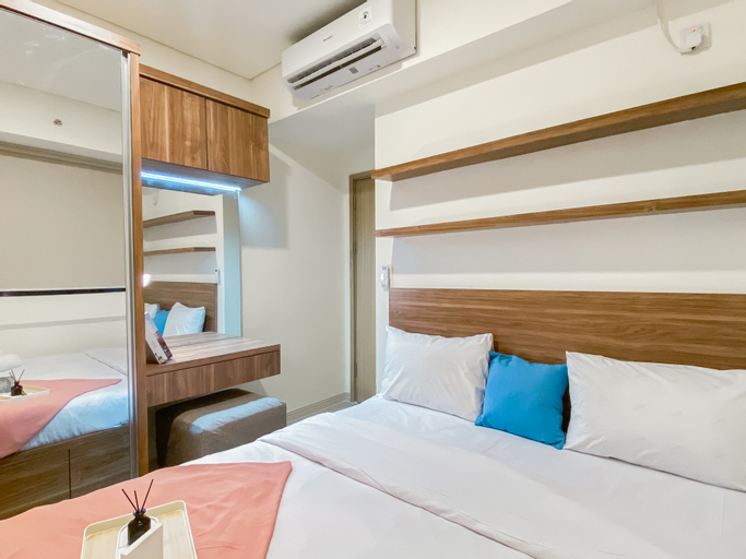 Comfort Look 2BR at Meikarta Apartment By Travelio, Cikarang