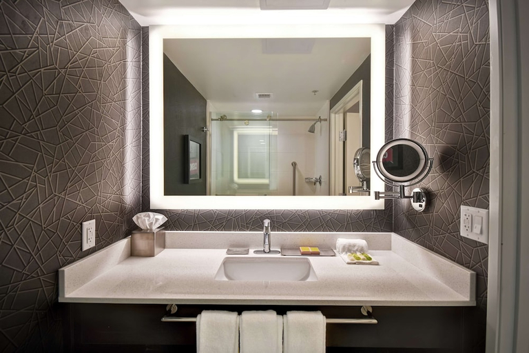 Bathroom 5, DoubleTree by Hilton Deadwood at Cadillac Jack', Lawrence