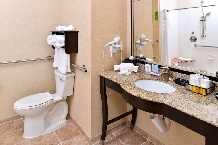 Bathroom 3, Hampton Inn by Hilton Dayton South, Montgomery