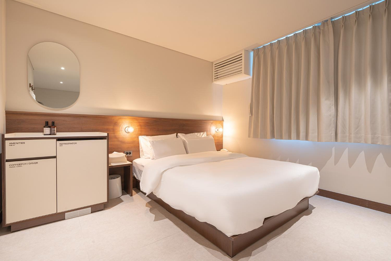 Bedroom 2, TimeTerminal Hotel Daejeon 1st by Anook, Dong