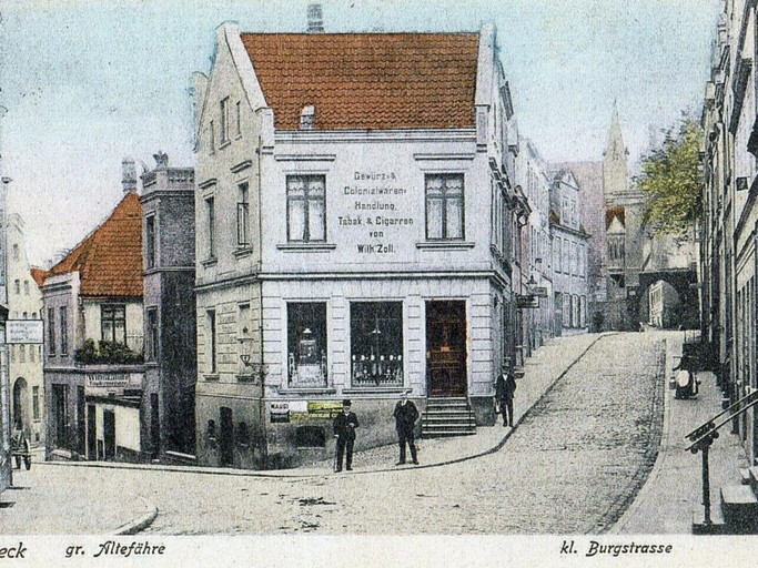View from property 3, Arndt in the old Town, Lübeck