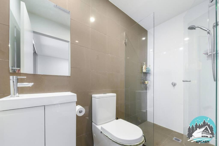 Bedroom, Aircabin - Burwood - Sydney - 2 Beds Apt Free Park, Burwood