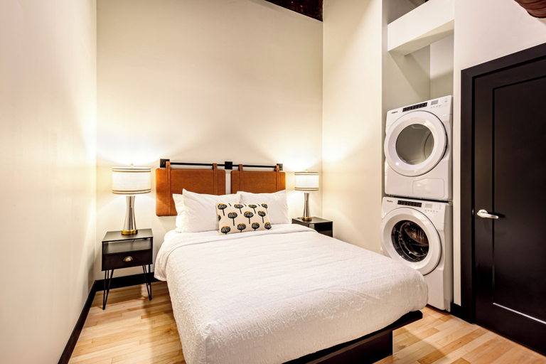 Bedroom 2, The Saddlery Madison Downtown, Dane