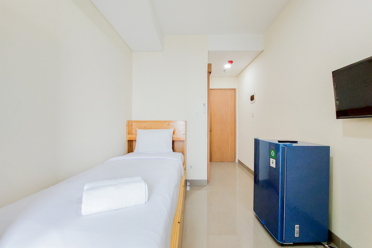 Bedroom 1, Cozy Studio (No Kitchen) Apartment B Residence By Travelio, South Tangerang