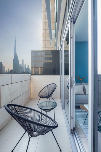 Room 5, Silkhaus Prime Burj Khalifa View Difc Gym Pool, Dubai