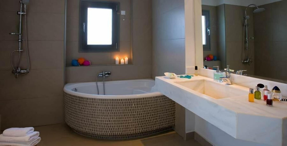 Bathroom 4, Mare Dei Suite Hotel Ionian Resort, West Greece