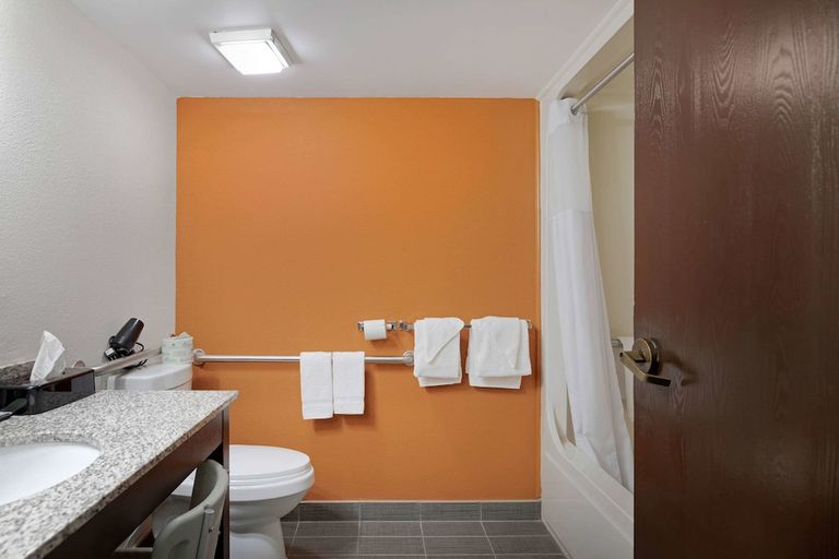 Bathroom 4, Sleep Inn DeWitt, Clinton