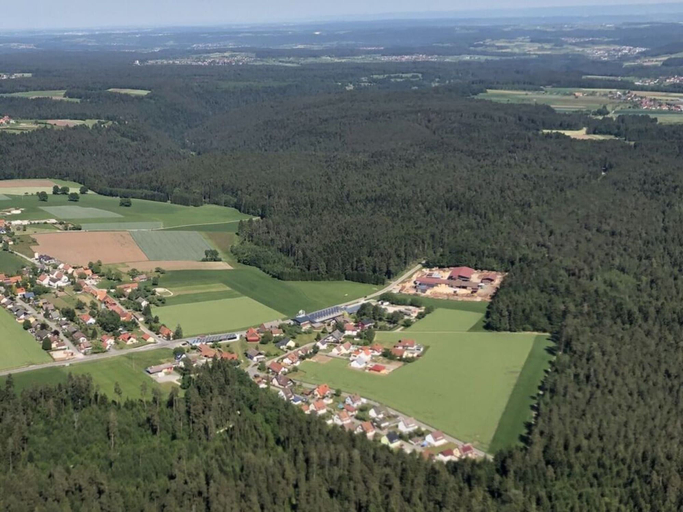 Aerial view, 1 Fuchskreuzhof Comfortable Holiday Residence, Calw