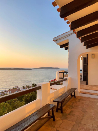 Balcony/terrace 3, Villa de lujo en Playa de Fornells, Baleares