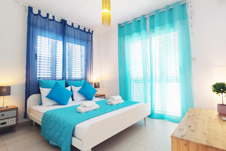 2, Nissini Shell, 3 bedroom villa with private pool at Nissi Beach