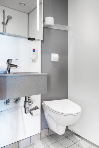 Bathroom 5, CABINN Apartments, Copenhagen