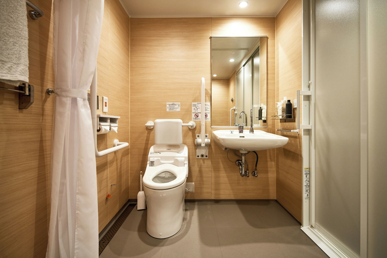 Bathroom 3, B/C HOTEL NAHA Hotel with rental car, Naha