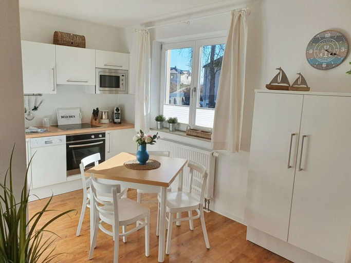Private kitchen 5, Nice Holiday Home With Swimming Pool, Vorpommern-Rügen