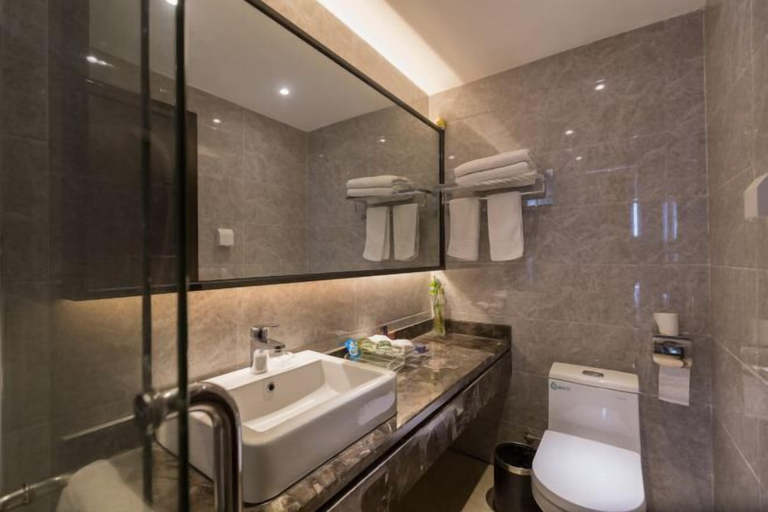 Bathroom 2, Meizhou Siji Shangpin Hotel, Meizhou