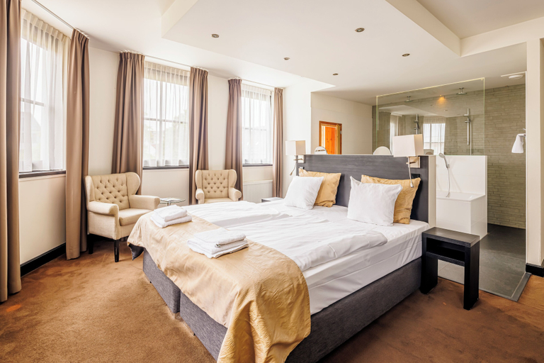 Bedroom 2, Grand Hotel Alkmaar, Alkmaar