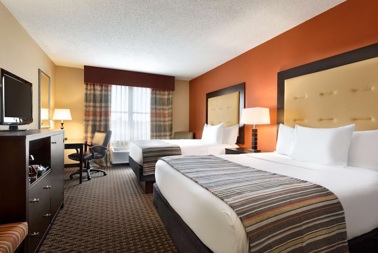 Bedroom 2, Country Inn & Suites By Radisson Evansville IN, Vanderburgh