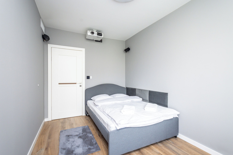 Bedroom 2, RentPlanet - Apartament Kasztelańska, Kraków City