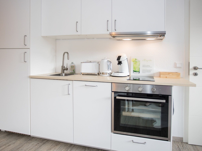Private kitchen 2, Helles Apartment mit Balkon in Winterberg, Hochsauerlandkreis