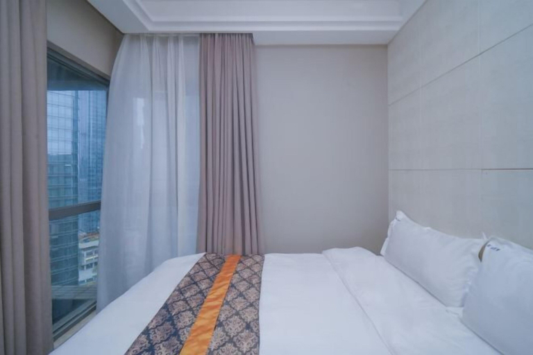 Bedroom 1, Senmei International Apartment Hotel (Shenzhen Binhe Shidai), Shenzhen