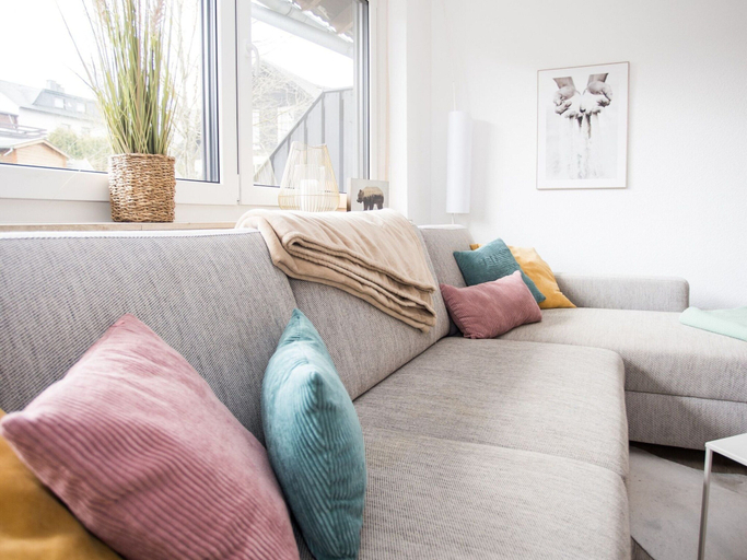 Living area 3, Helles Apartment mit Balkon in Winterberg, Hochsauerlandkreis