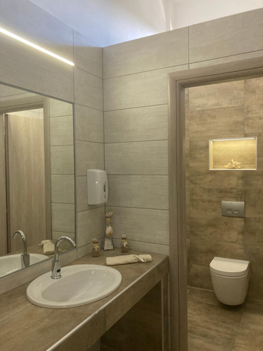 Bathroom, Hotel Medousa, Central Macedonia