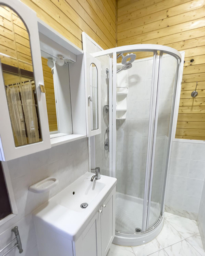 Bathroom 2, Elbadoc Camping Village, Livorno