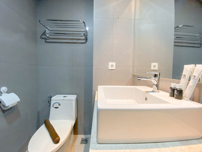 Bedroom 4, Comfort Living Studio at Patraland Amarta Apartment By Travelio, Sleman