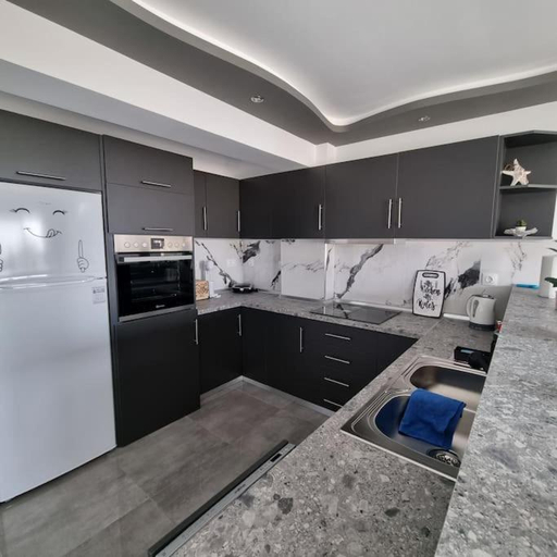 Kitchen 2, Blue Waves Apartment, Central Macedonia