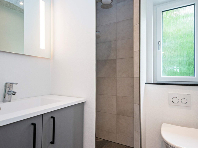 Bathroom 3, 5 Star Holiday Home in Ansager, Varde