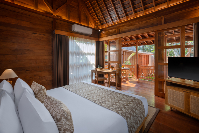 Bedroom 3, Unagi Wooden Villas by Emana, Gianyar