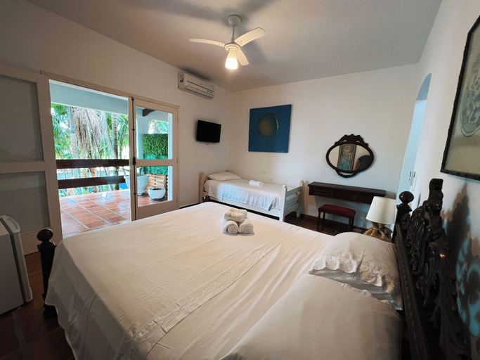 Bedroom 3, Pousada Chez Soleil Cibratel Itanhaém, Itanhaém