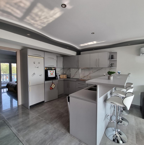 Kitchen 5, Blue Waves Apartment, Central Macedonia