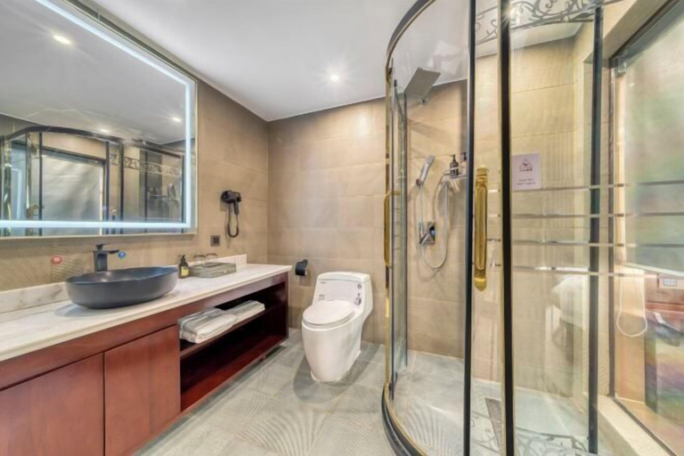 Bathroom 4, Qiannian Shengdi Hotel, Ngawa Tibetan and Qiang