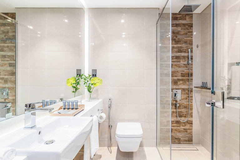 Bathroom, Central Inn Hotel & Suites - Al Sadd, Doha, Qatar, Doha