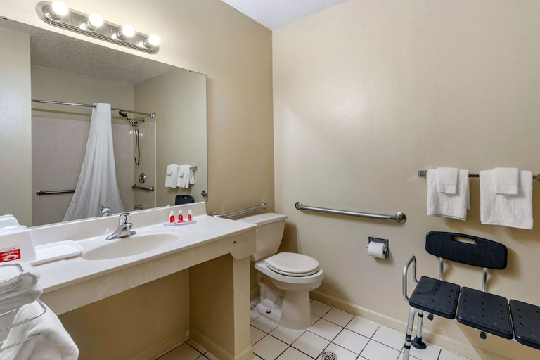 Bathroom 4, Econo Lodge Inn & Suites Granite City, Madison