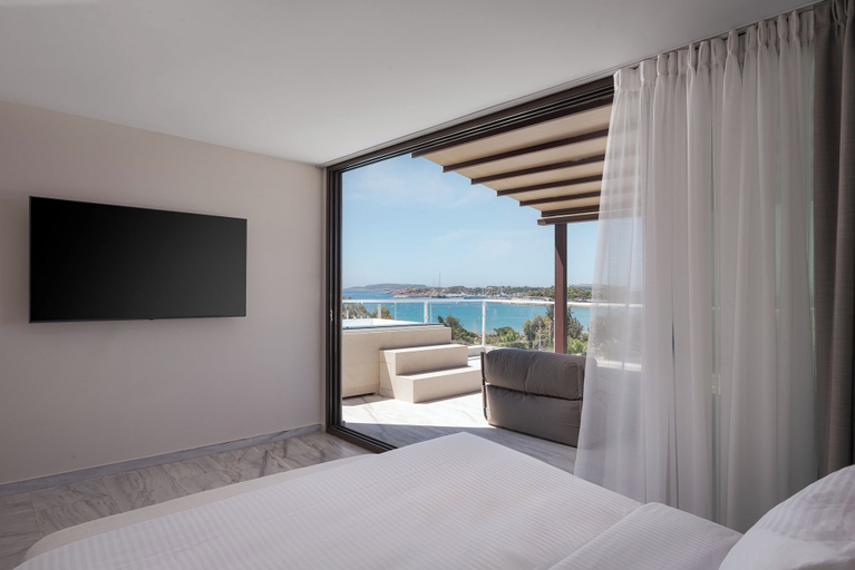 Bedroom 3, The Vouliagmeni Penthouse, Attica
