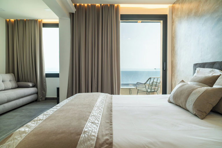 Bedroom 2, Olive Green Studios and Apartments, North Aegean