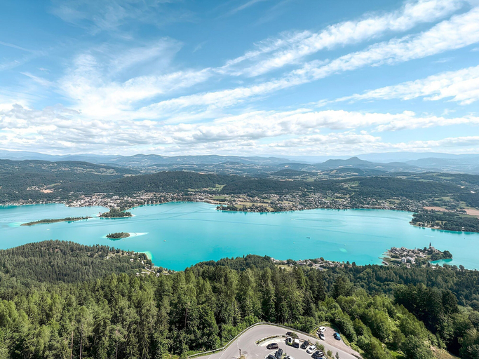 View from property 2, Beautiful apartment near Worthersee, Klagenfurt Land
