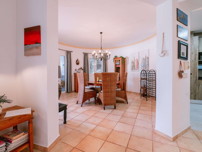 Dining, Luxurious, Detached Villa With Swimming Pool 10 Persons, Baleares